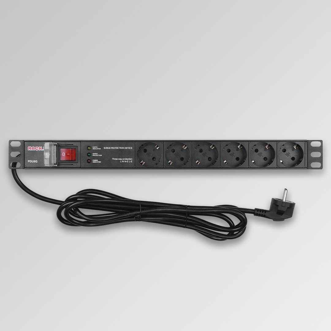 Power Distribution Unit 1U 6 Outlet Germany – P6G image 4
